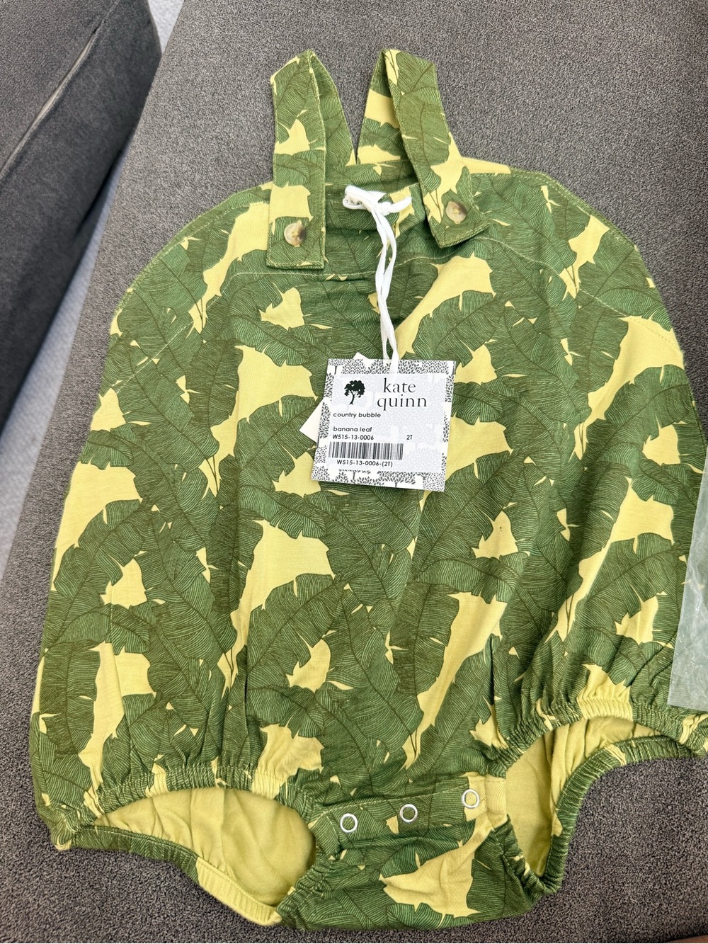 Kate Quinn country bubble romper NWT
